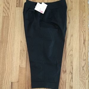 NWT Liz Claiborne Audra women' petite black pants